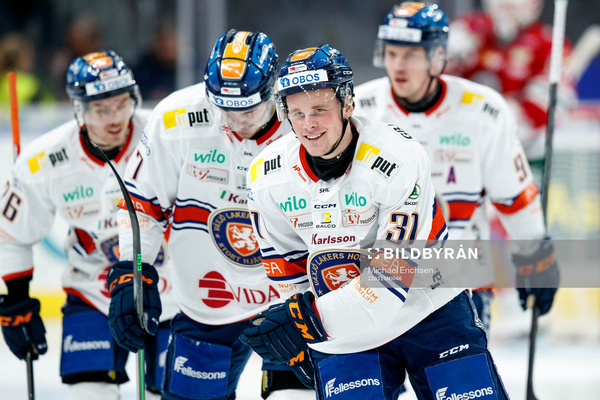 Växjös Olle Lycksell jublar
