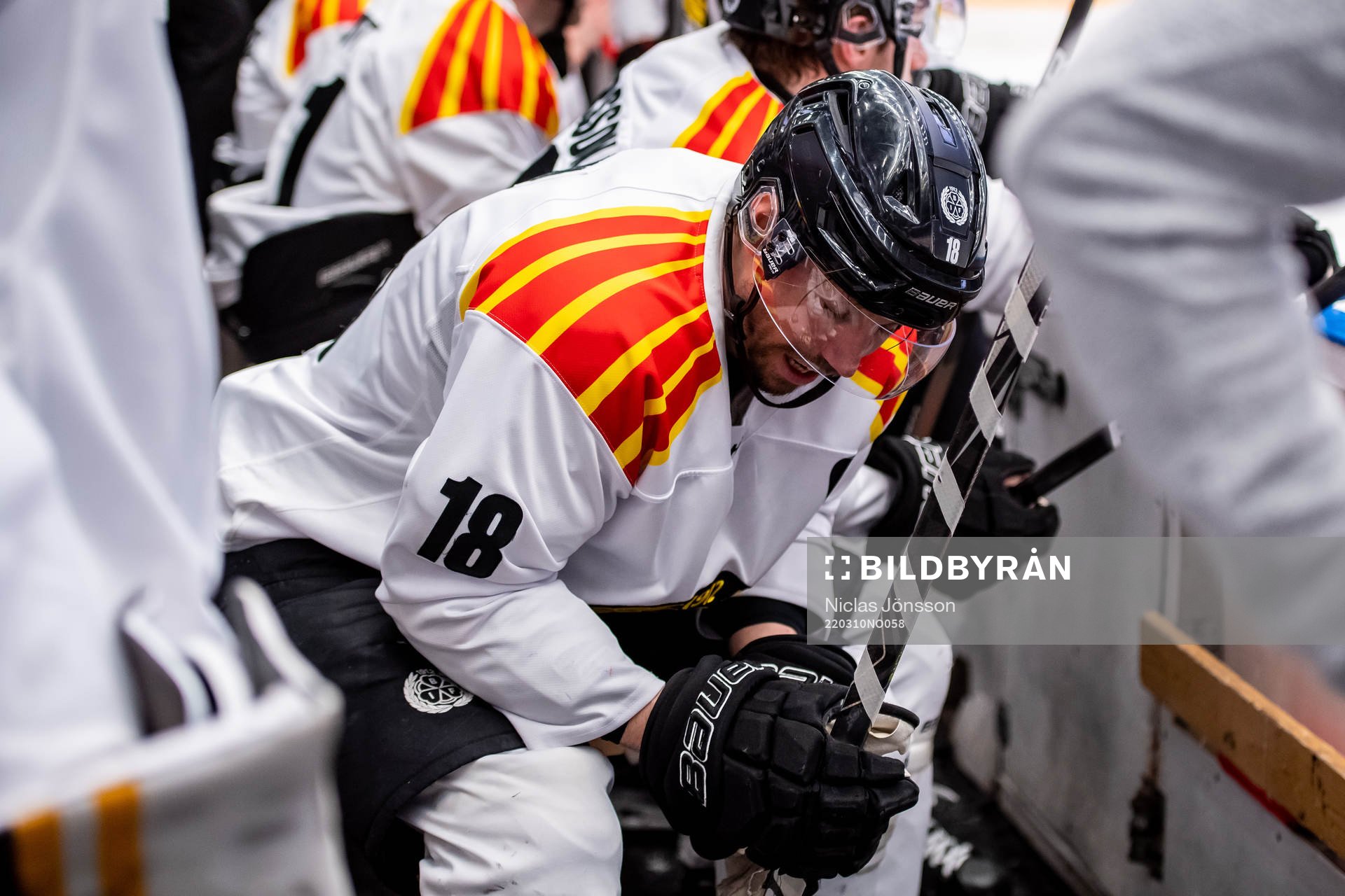 Brynäs Anton Rödin  deppar