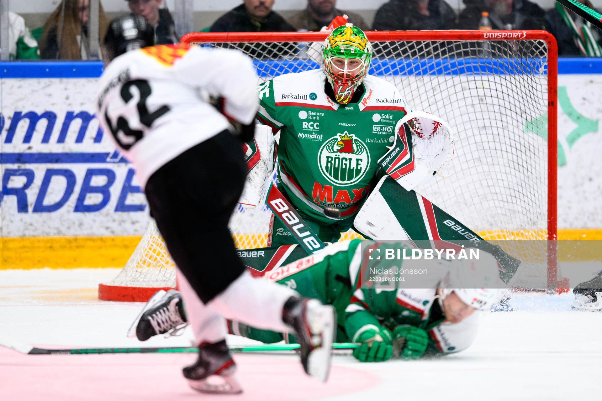 Rögles målvakt Christoffer Rifalk