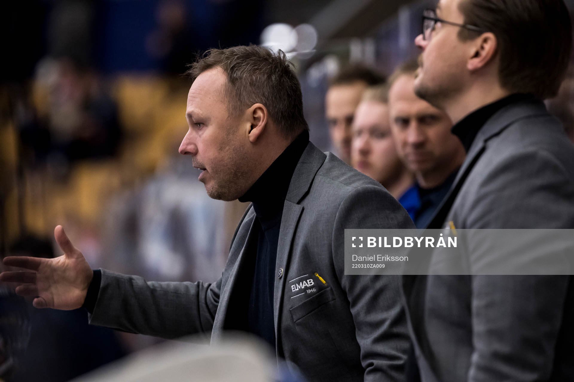 Leksands assisterande tränare Mikael Karlberg