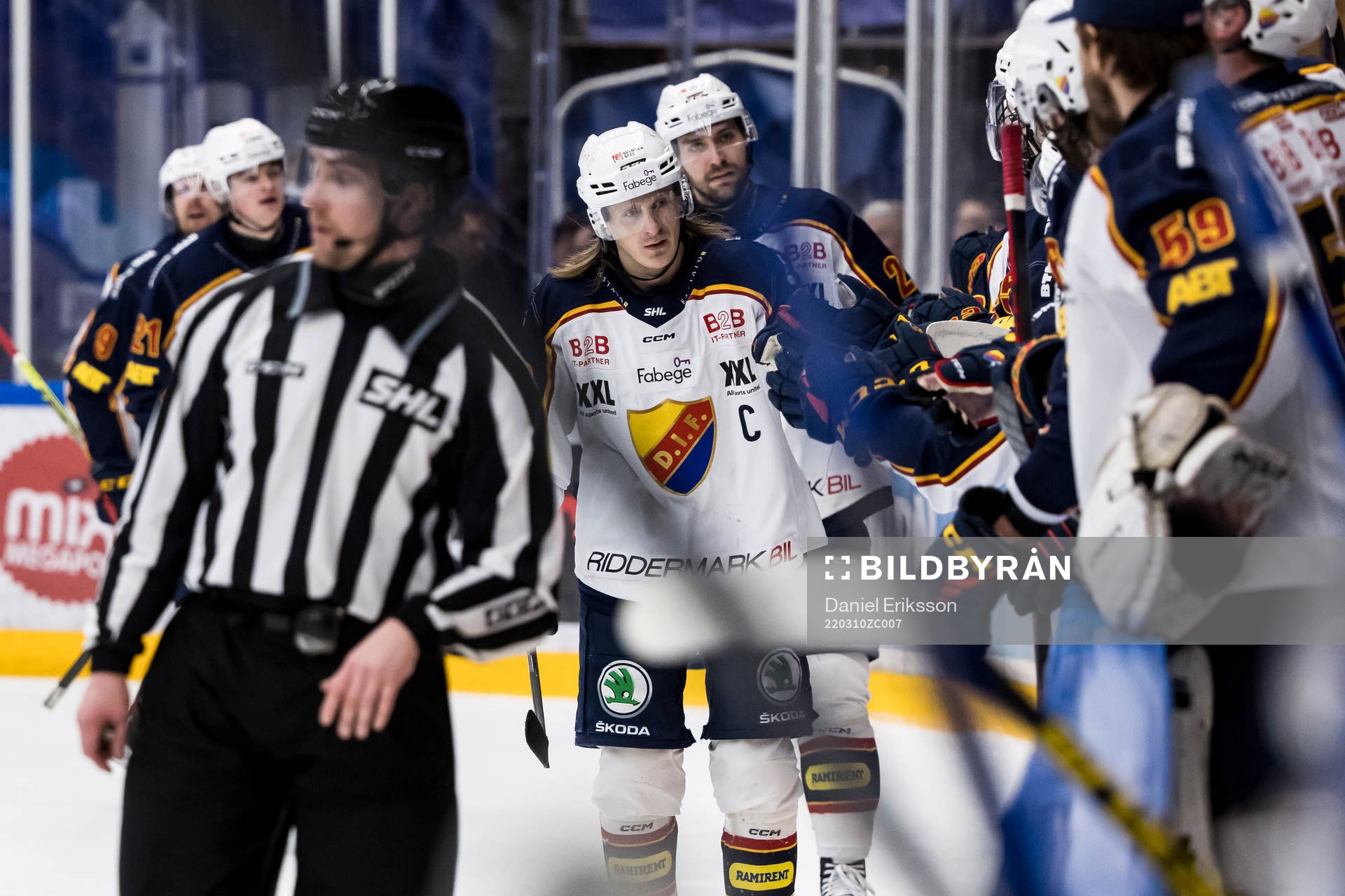 Djurgårdens Marcus Sörensen jublar