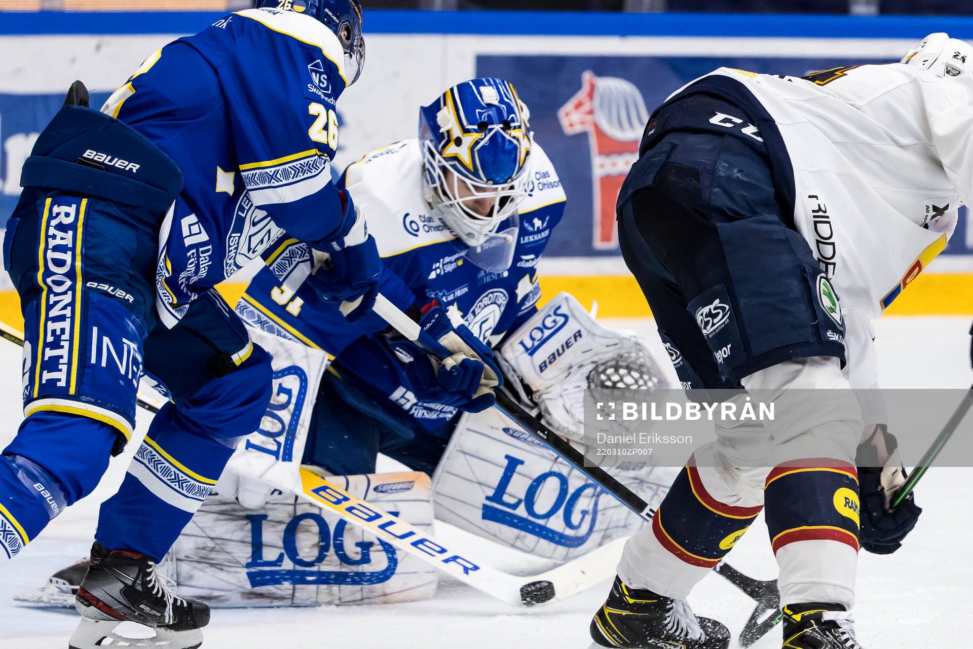 Leksands målvakt Kasimir Kaskisuo