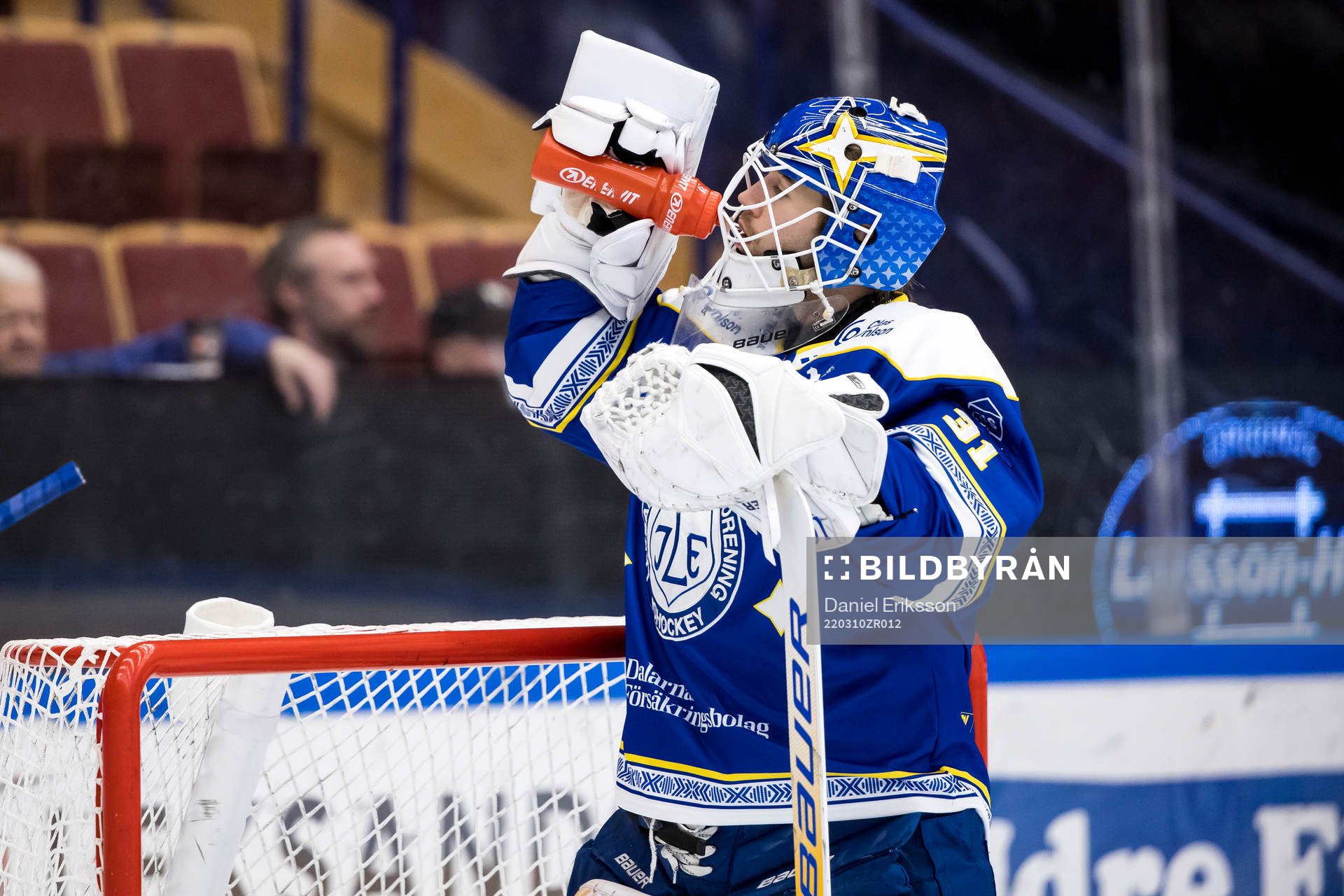Leksands målvakt Kasimir Kaskisuo