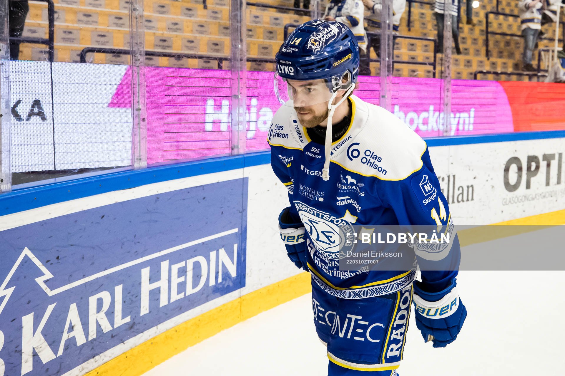 Leksands Oskar Lang utsedd till matchens krigare