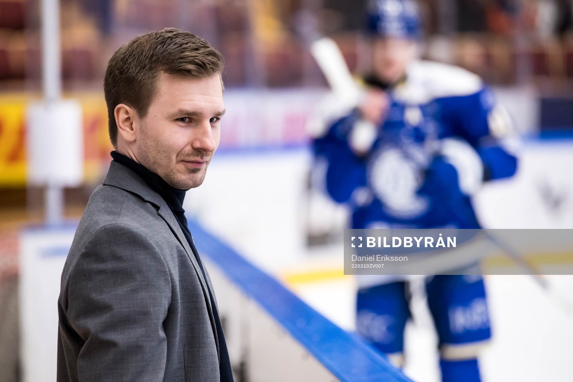 Leksands målvaktstränare Alexander Millner