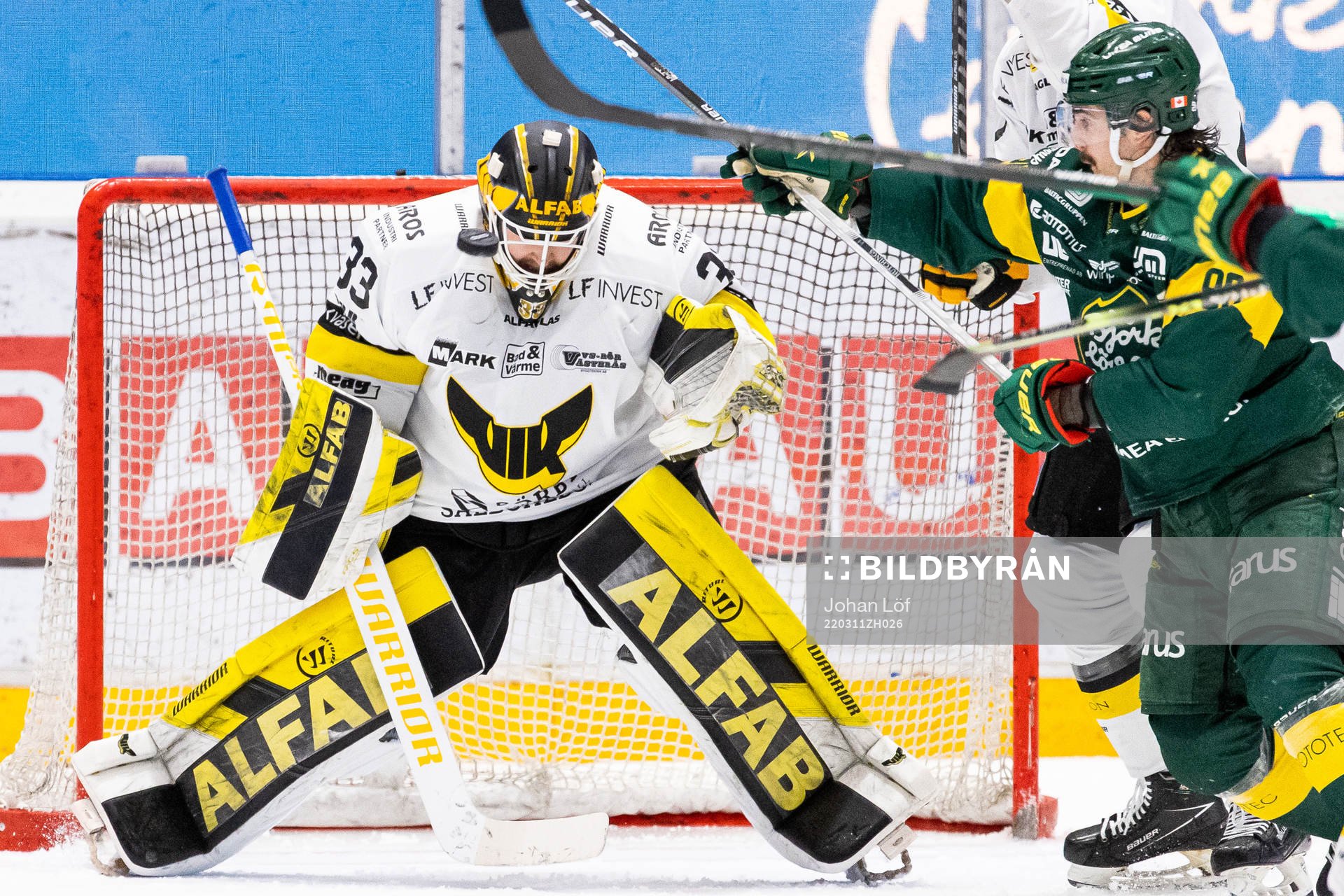 Västerås målvakt Linus Ryttar