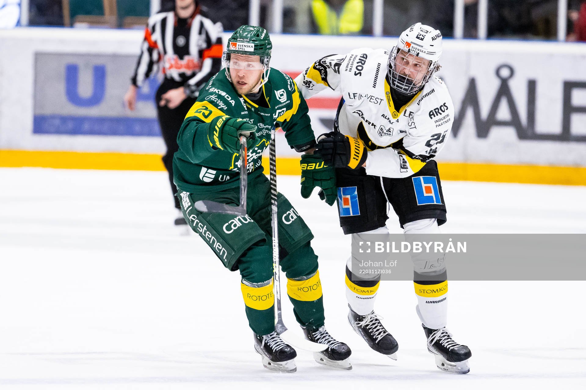 Björklövens Christopher Bengtsson och Västerås Marcus