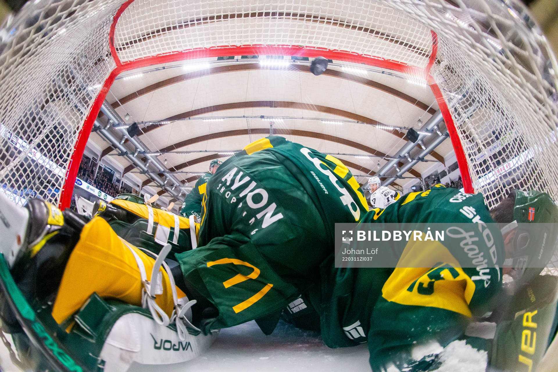 Västerås Filip Wiberg(ej i bild) gör 4-1 bakom