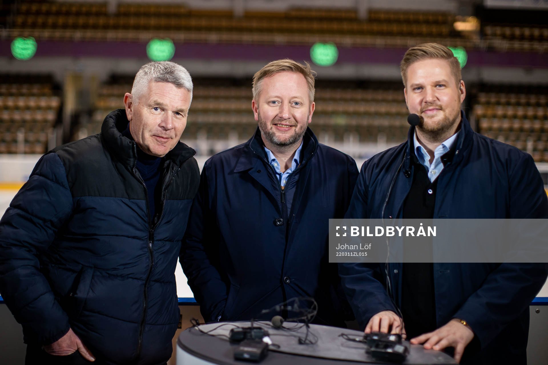 Cmores kommentatorer Harald Lückner, Fredrik Söderström,