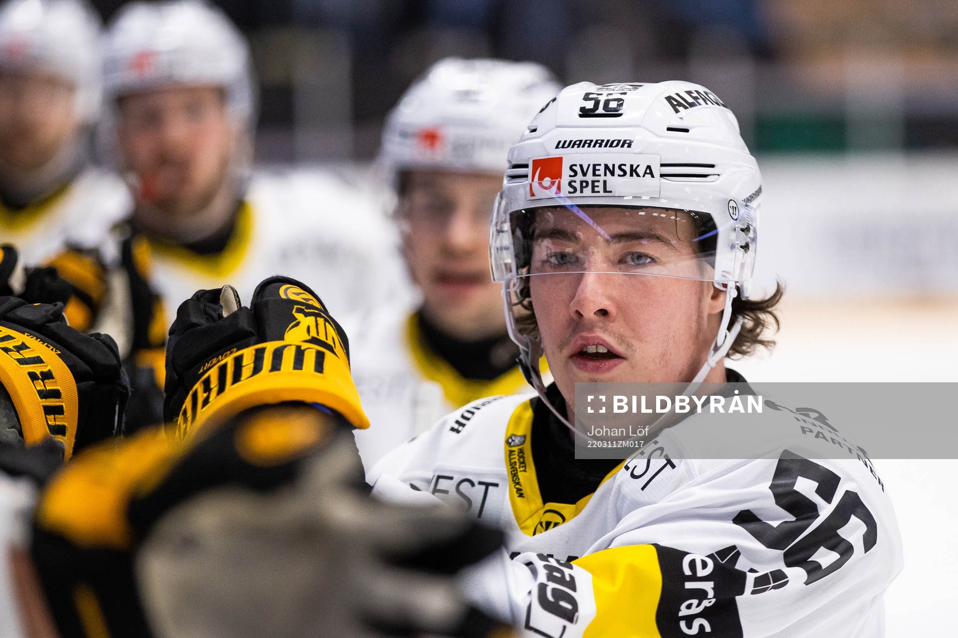 Västerås Alexander Lunsjö jublar