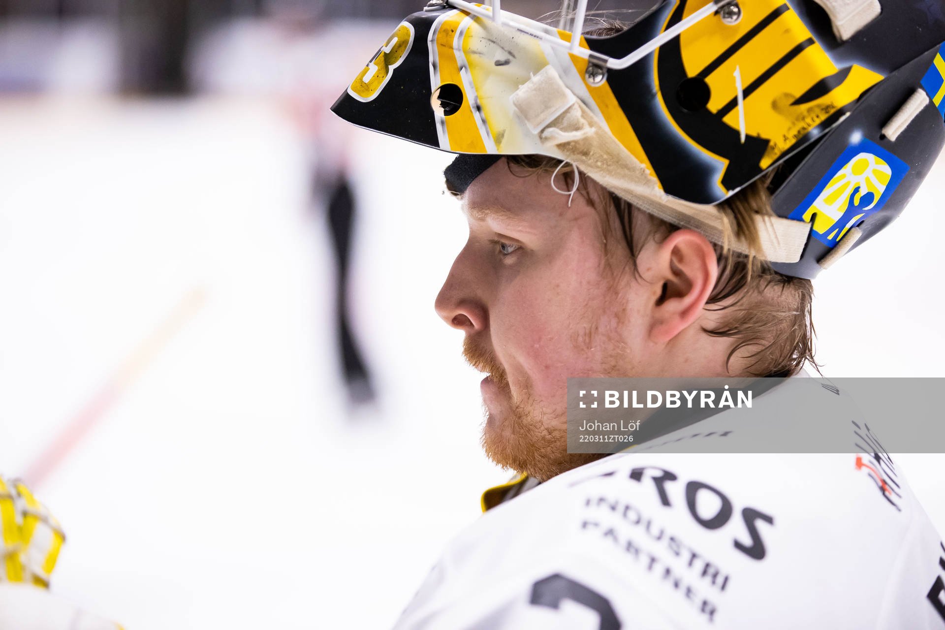Västerås målvakt Linus Ryttar