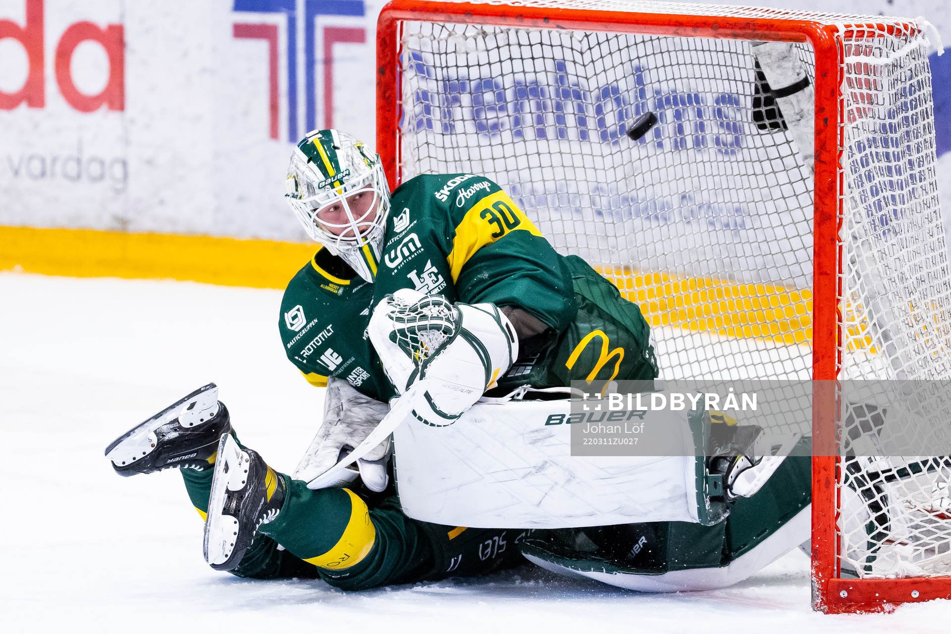 Björklövens målvakt Joona Voutilainen får egen spelare
