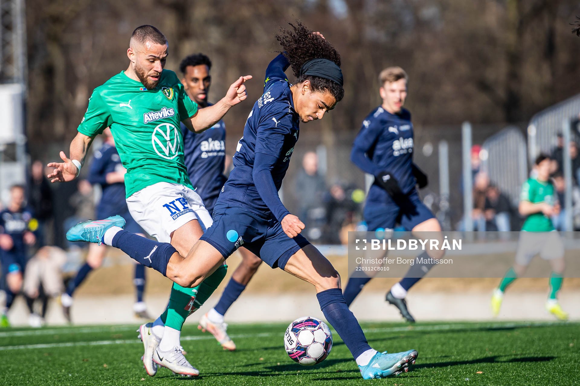 Jönköpings Malkolm Moenza och Helsingborgs Adam Kaied