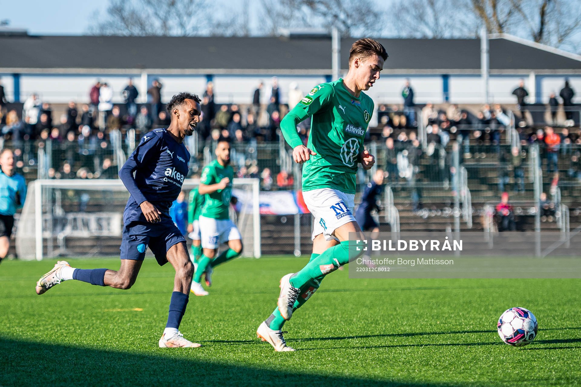 Helsingborgs Taha Ali och Jönköpings Adam Ben Lamin