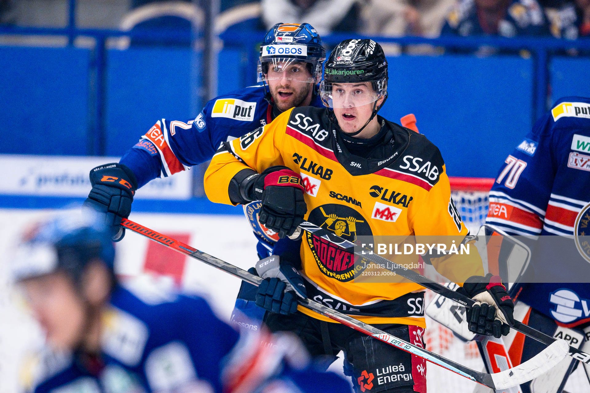 Växjös Amil Krupic och Luleås Radek Muzik