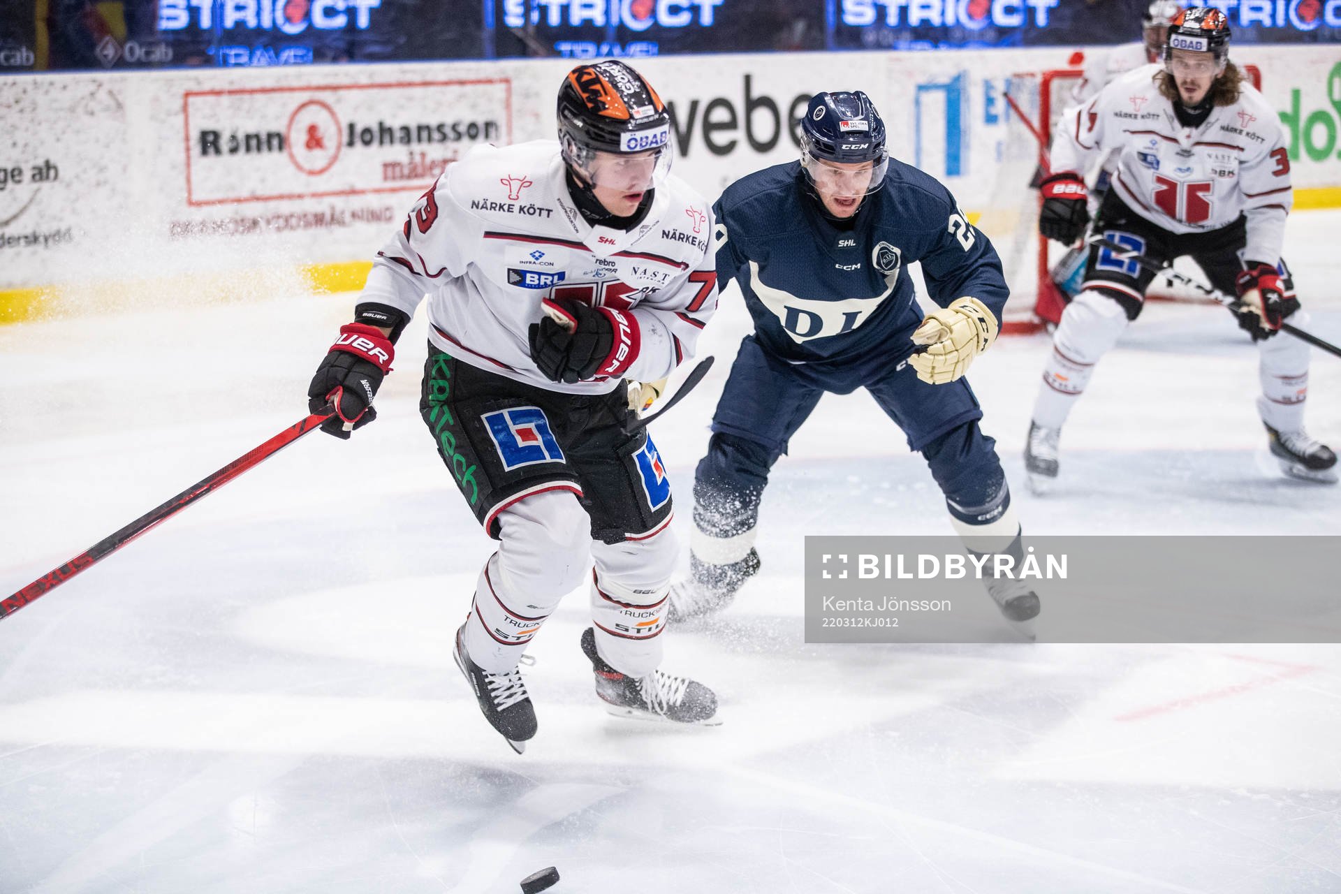 Örebros Oliver Eklind och Djurgårdens Sebastian Strandberg