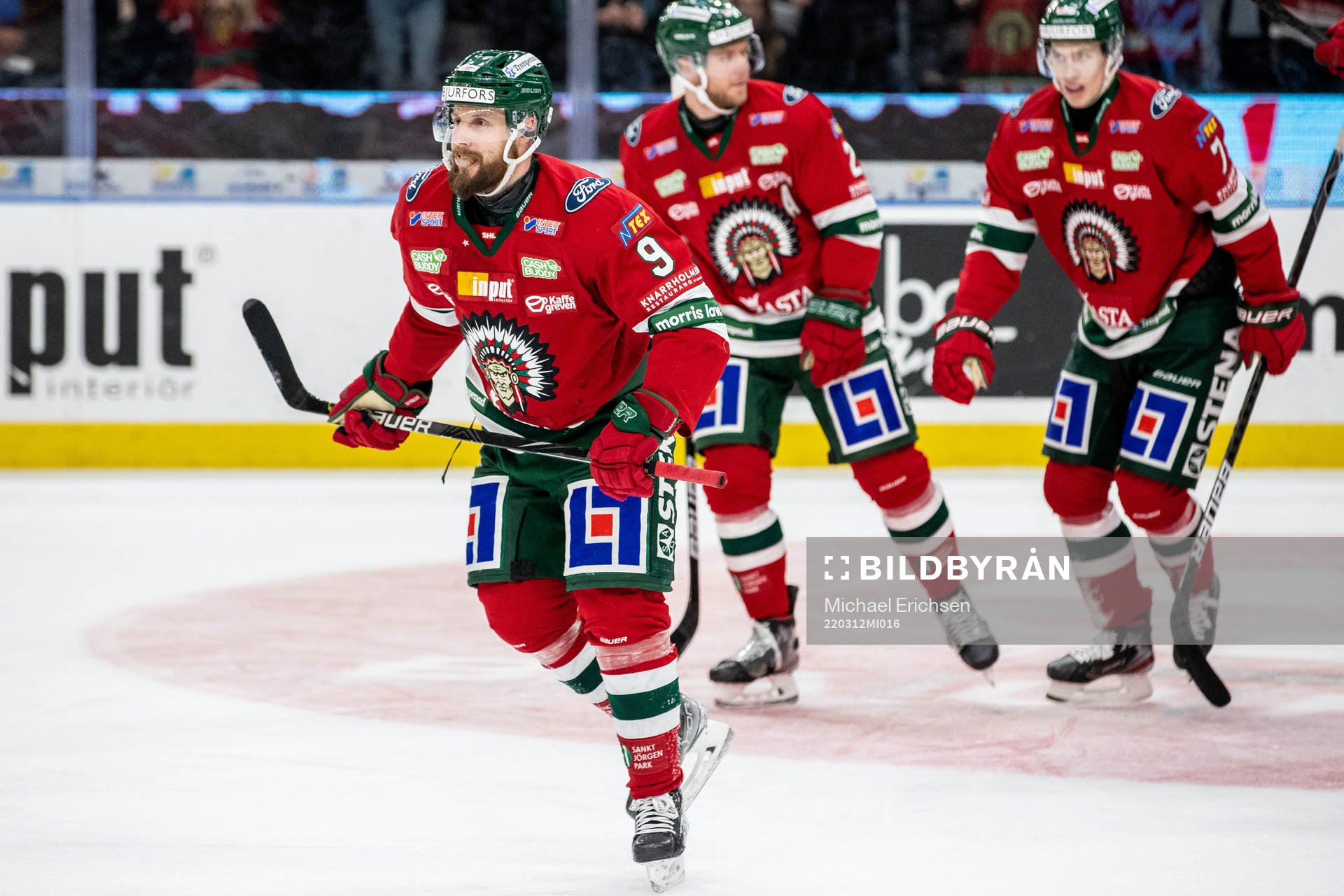 Frölundas Jan Mursak jublar