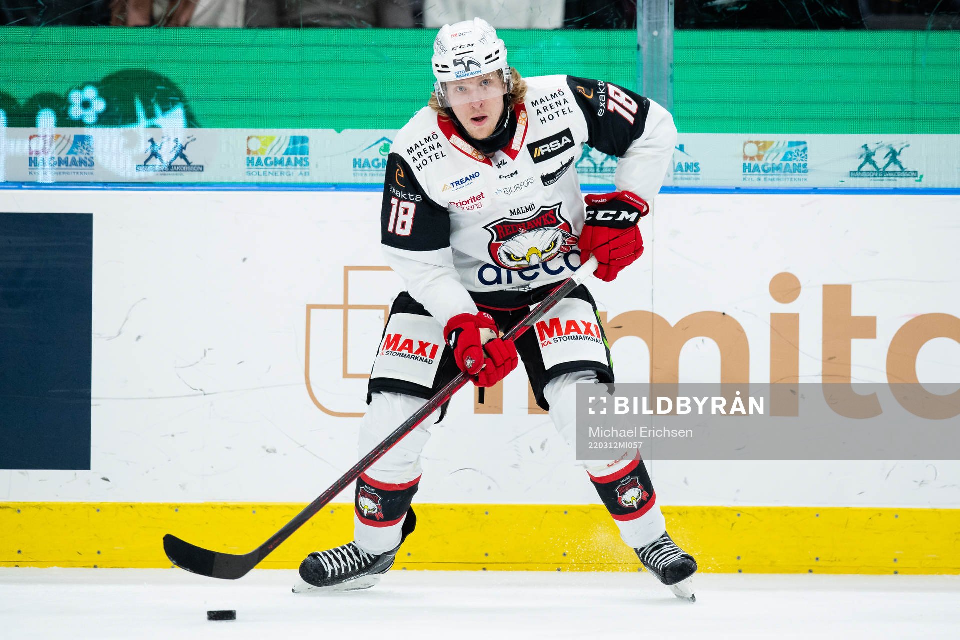 Malmö Redhawks Marcus Sylvegård
