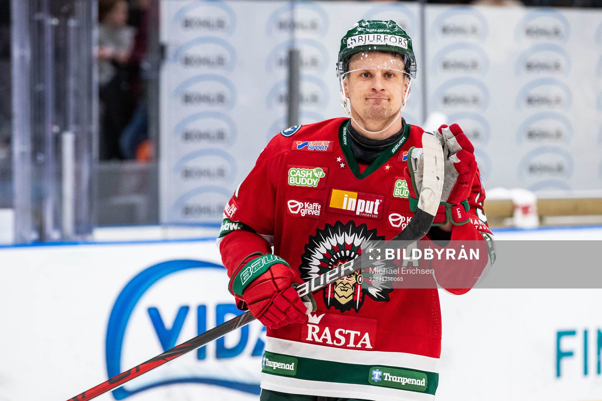 Frölundas Nicklas Lasu deppar