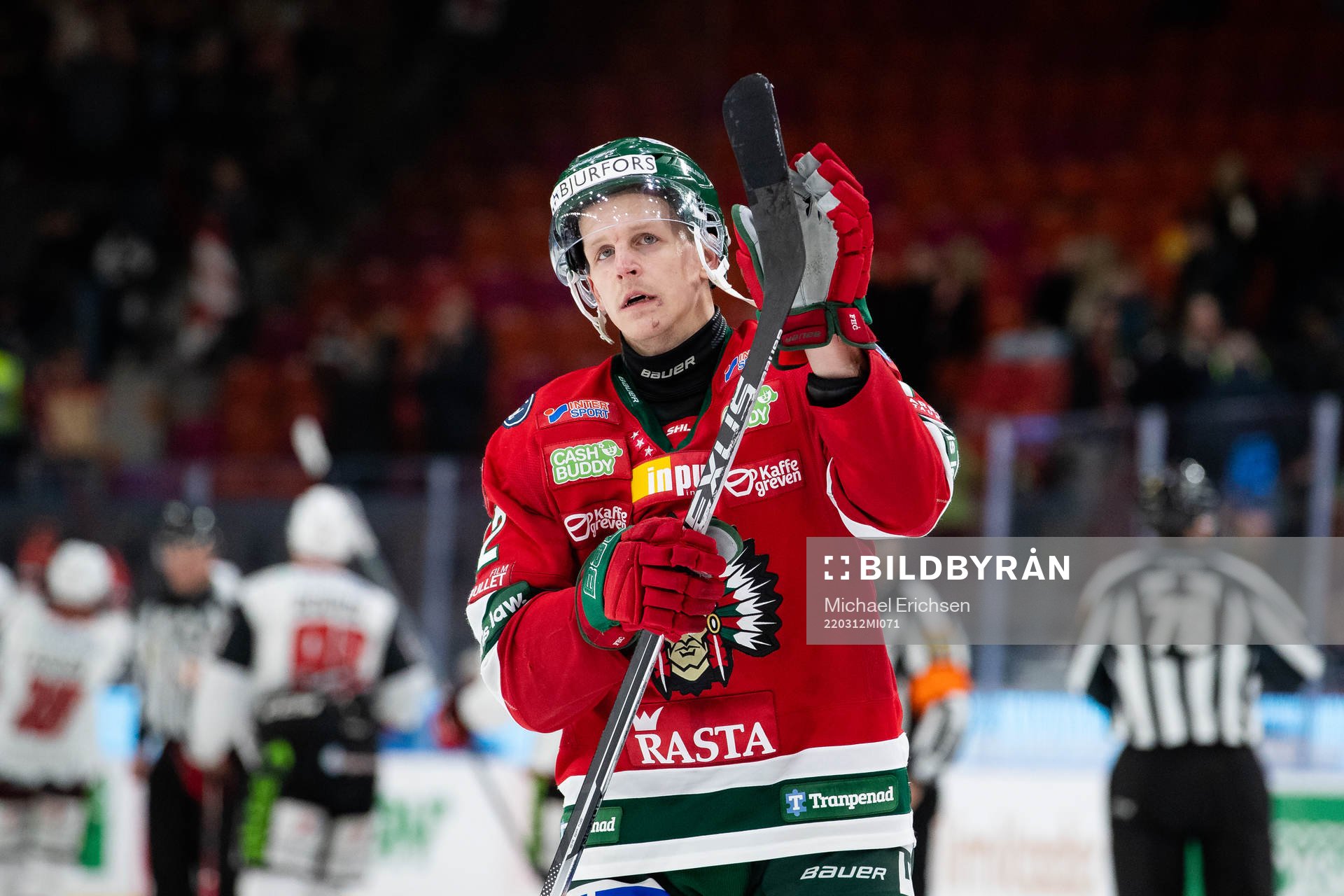 Frölundas Max Friberg deppar