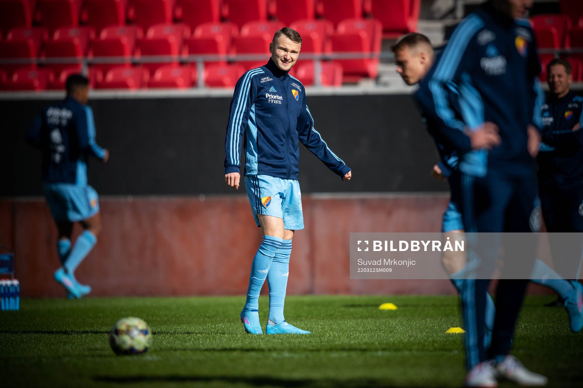 under fotbollsmatchen i Svenska Cupen mellan Kalmar och