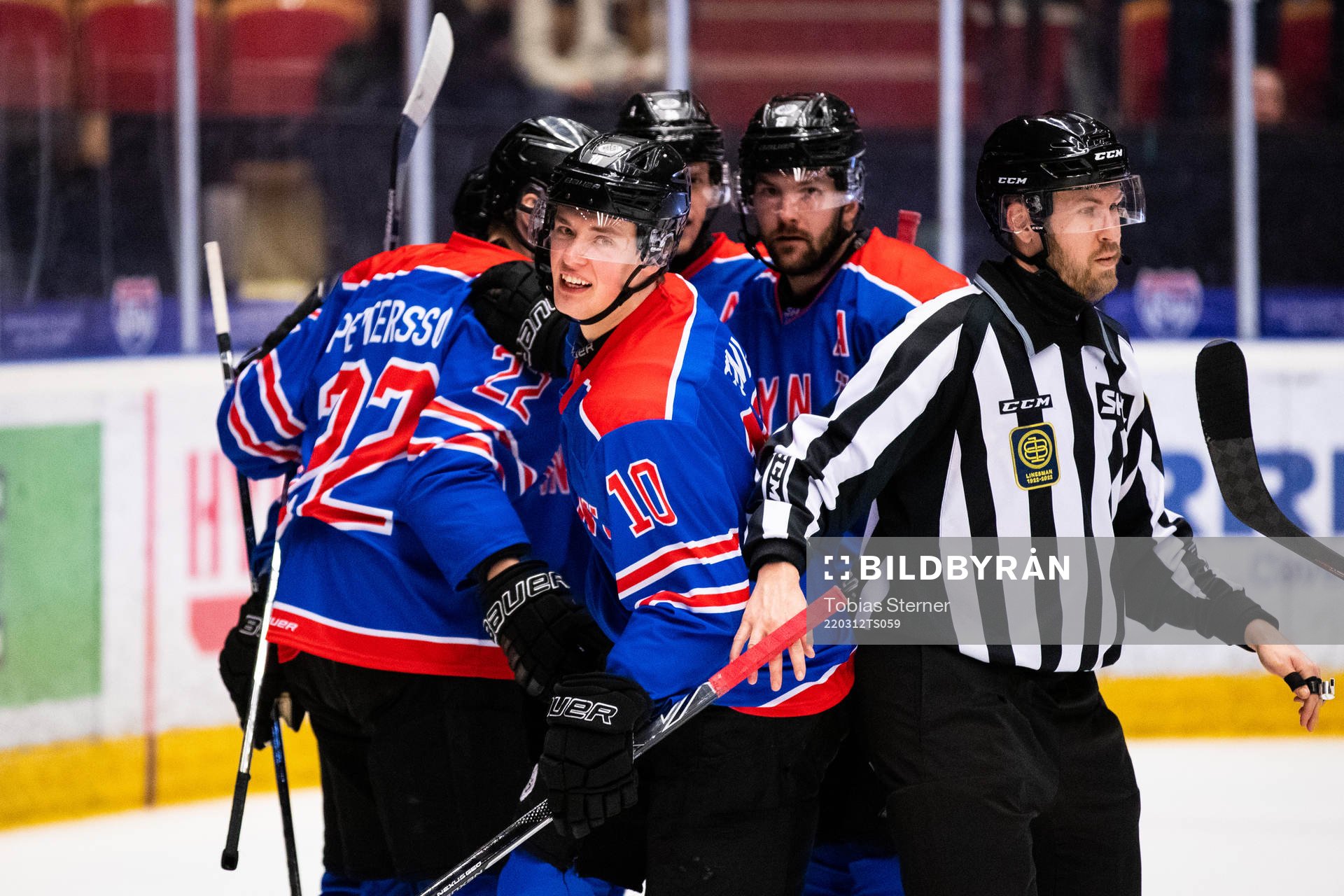 Brynäs Noel Gunler jublar