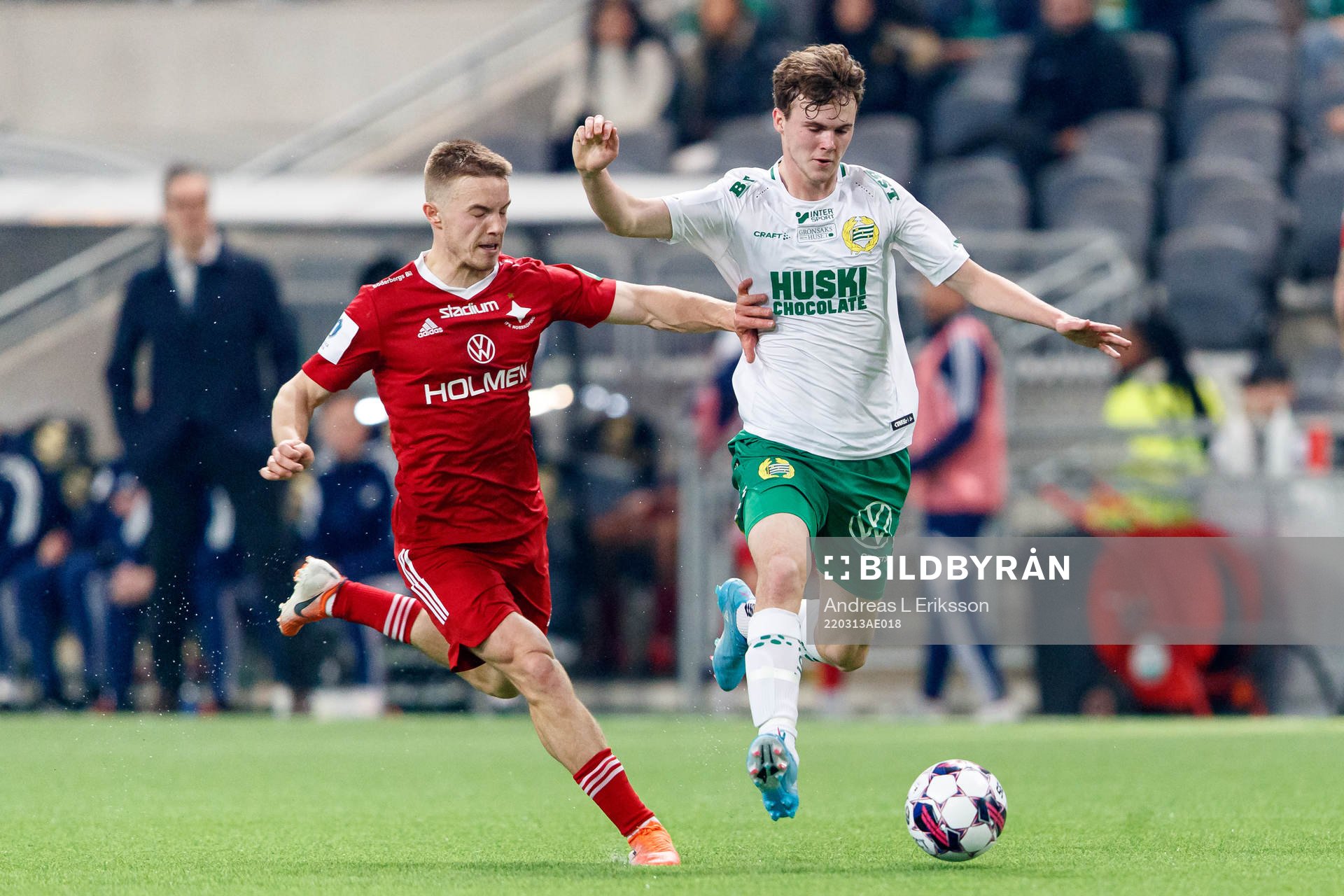 IFK Norrköpings Jacob Ortmark och Hammarbys Williot