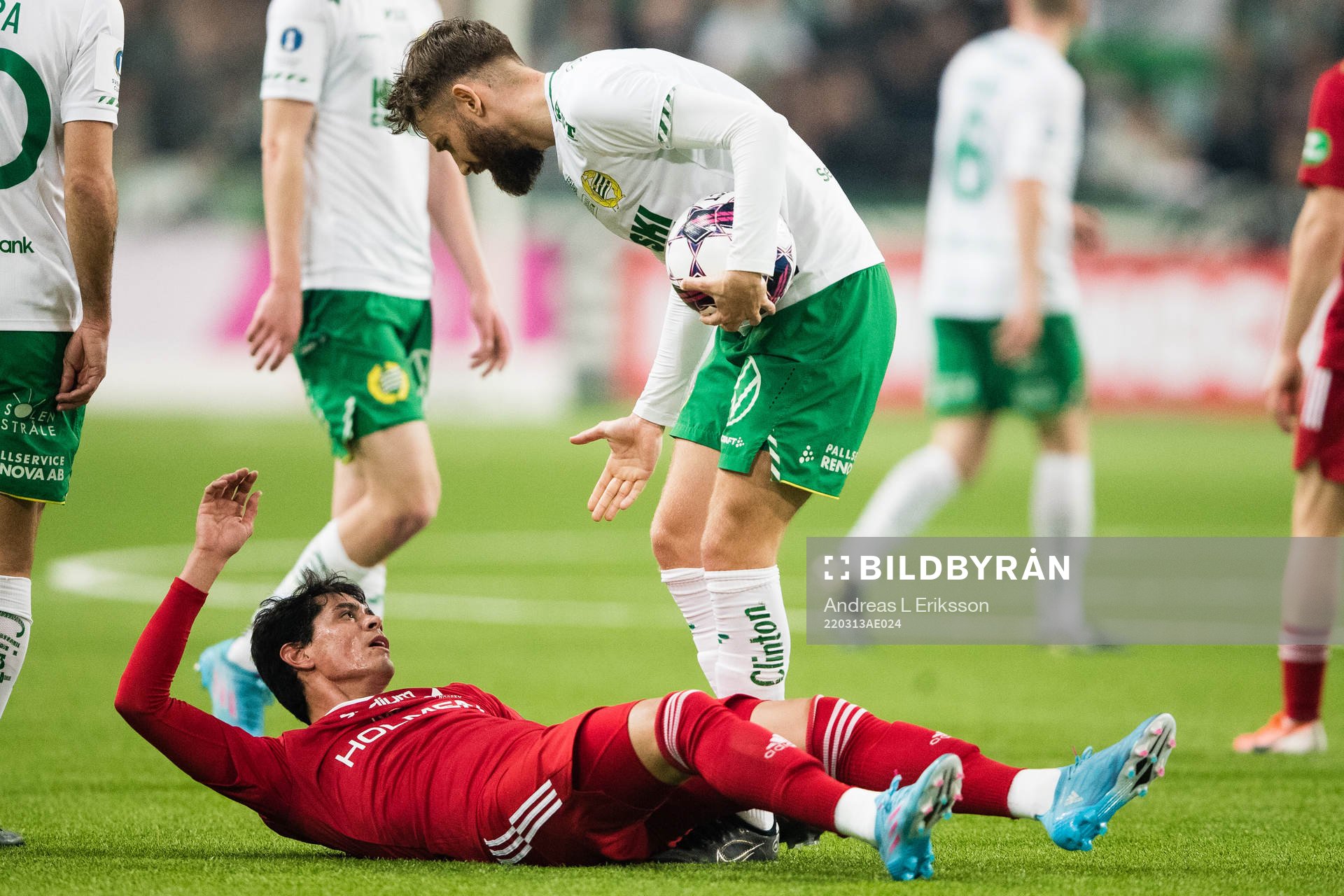 IFK Norrköpings Jean Carlos De Brito och Hammarbys Simon