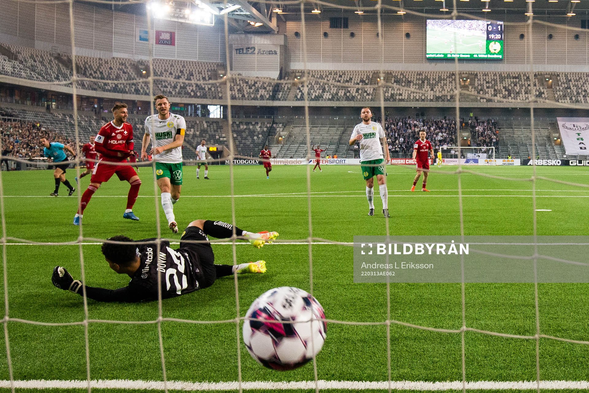 IFK Norrköpings Christoffer Nyman gör 0-2 för IFK