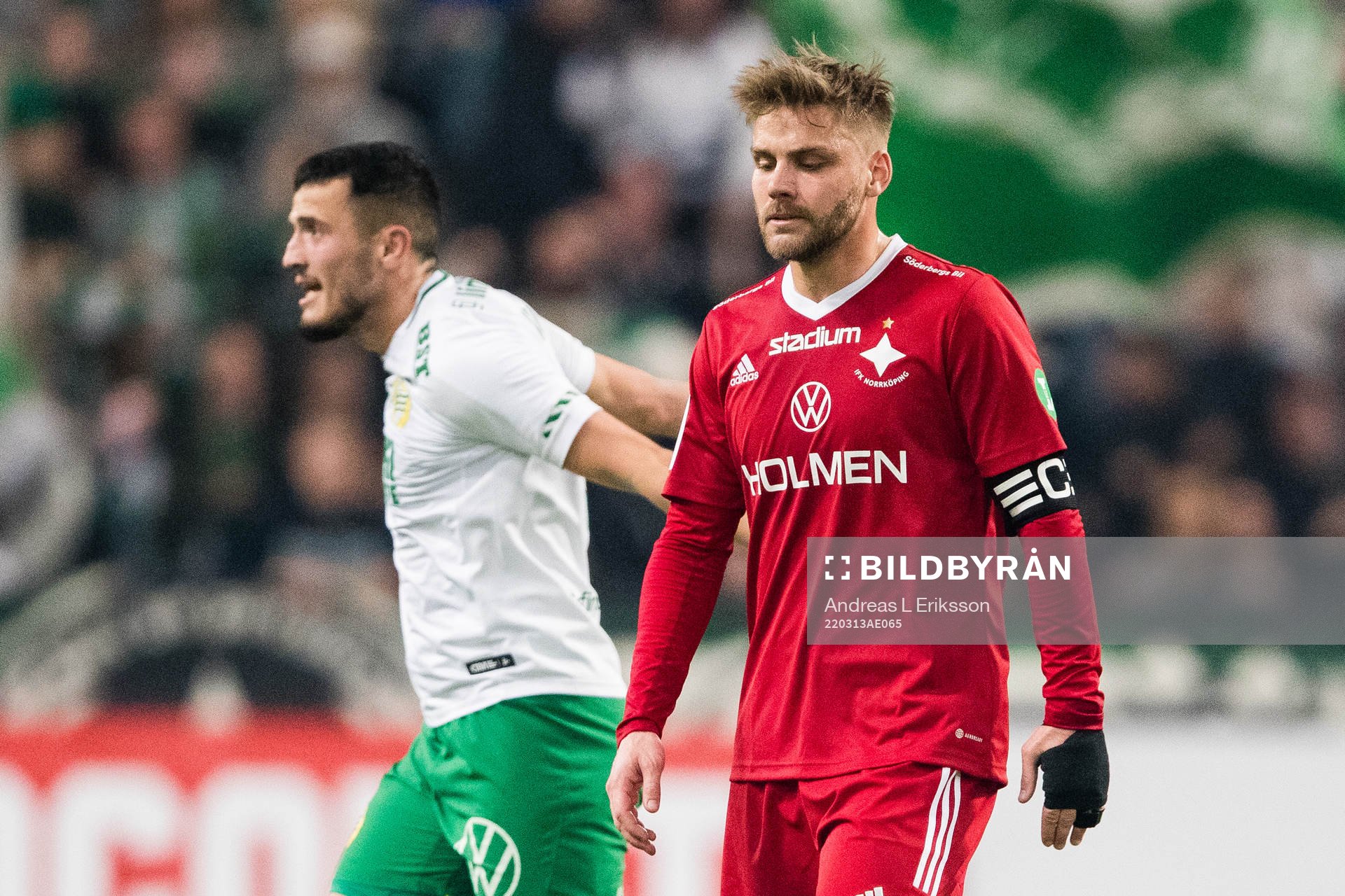 IFK Norrköpings Christoffer Nyman deppar