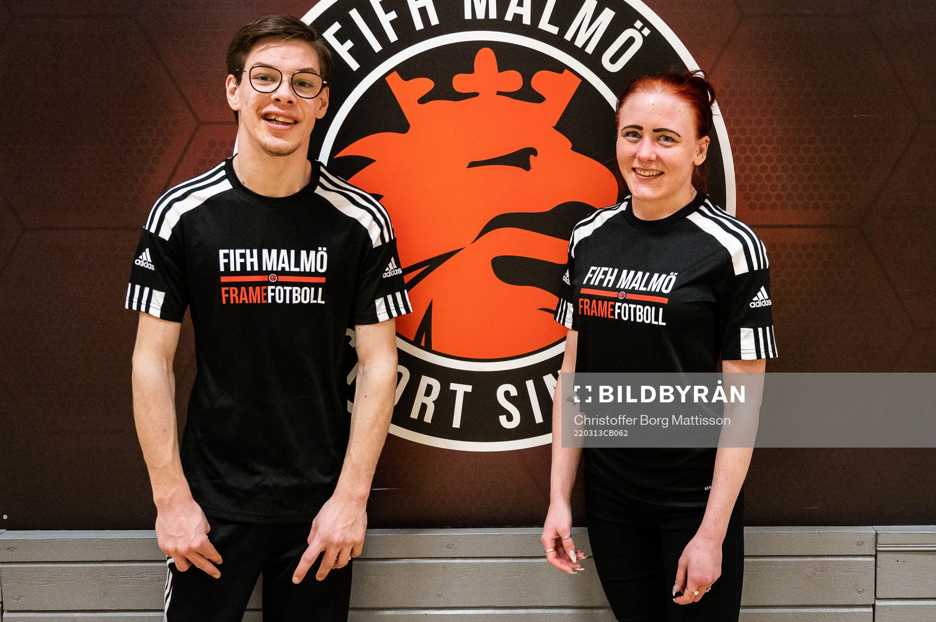 Tränare Isaac Callegari och Tina Höjklint