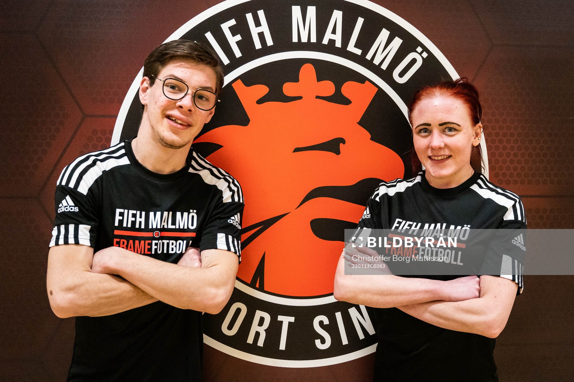 Tränare Isaac Callegari och Tina Höjklint