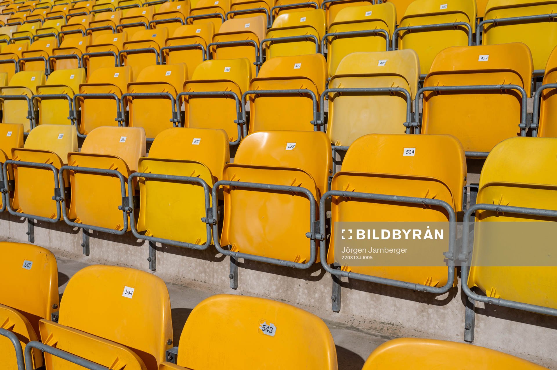 Läktare på Borås arena