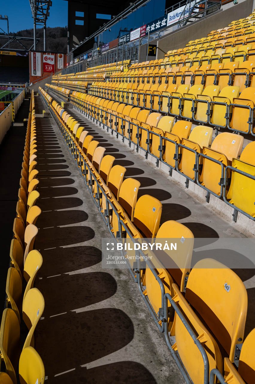 Läktare på Borås arena
