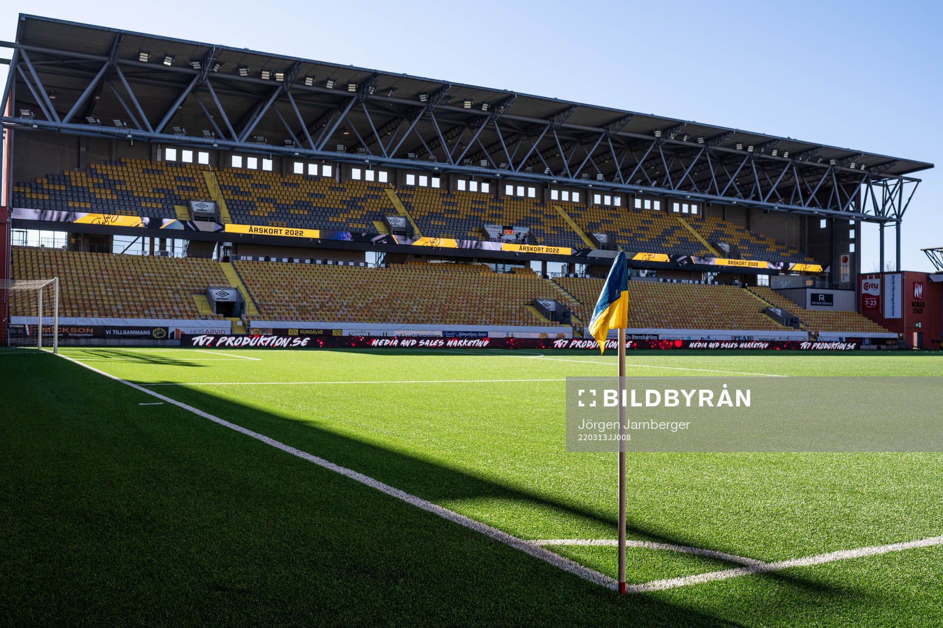 Översiktsbild i Borås arena