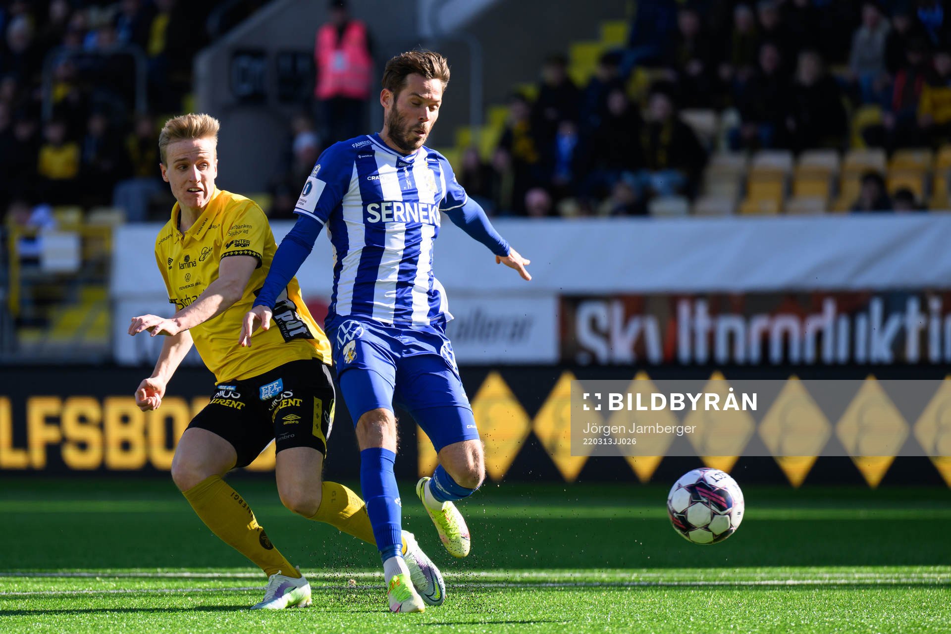 Elfsborgs Jeppe Møldrup Okkels och IFK Göteborgs Emil