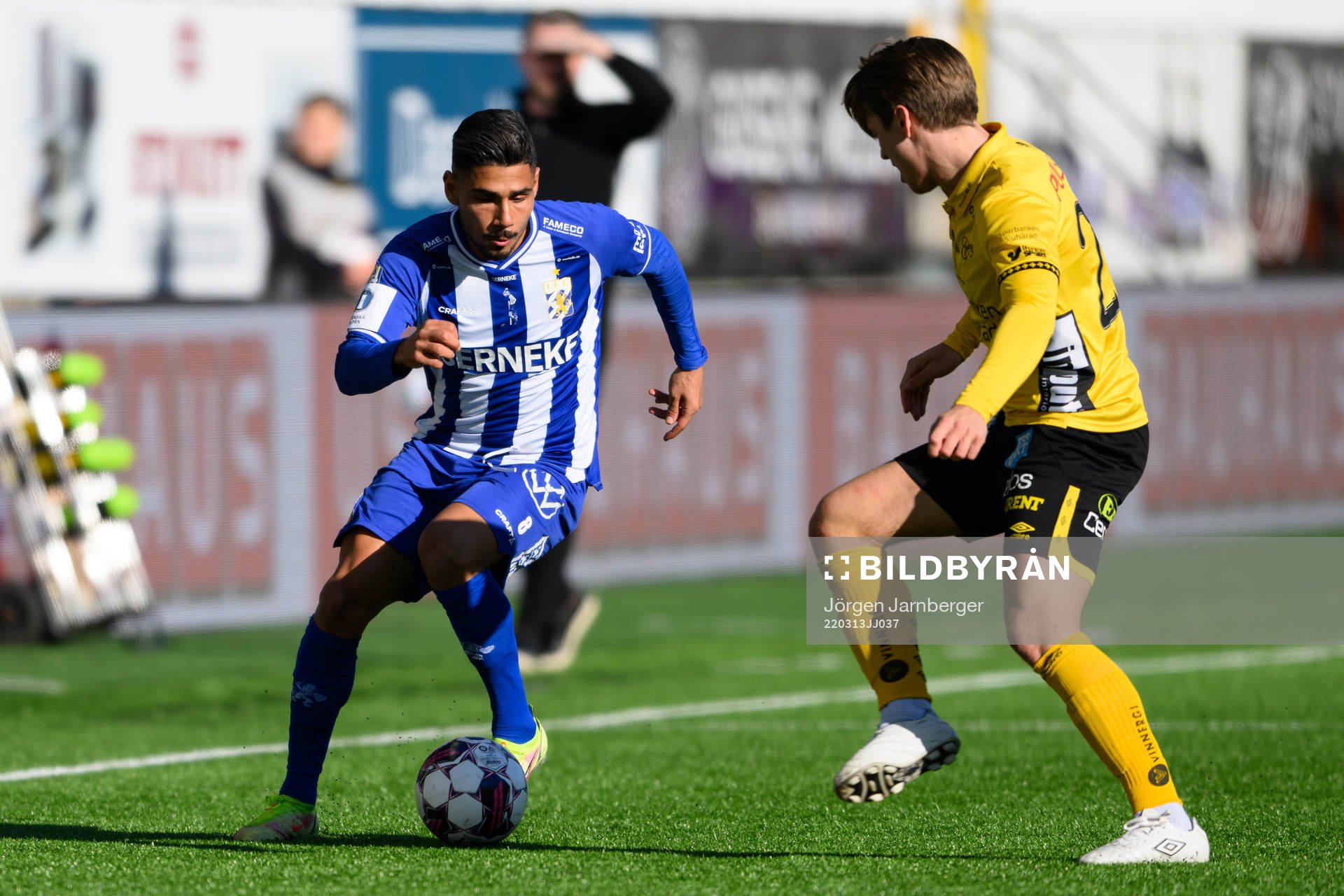 IFK Göteborgs Hosam Aiesh och Elfsborgs Oliver Zandén