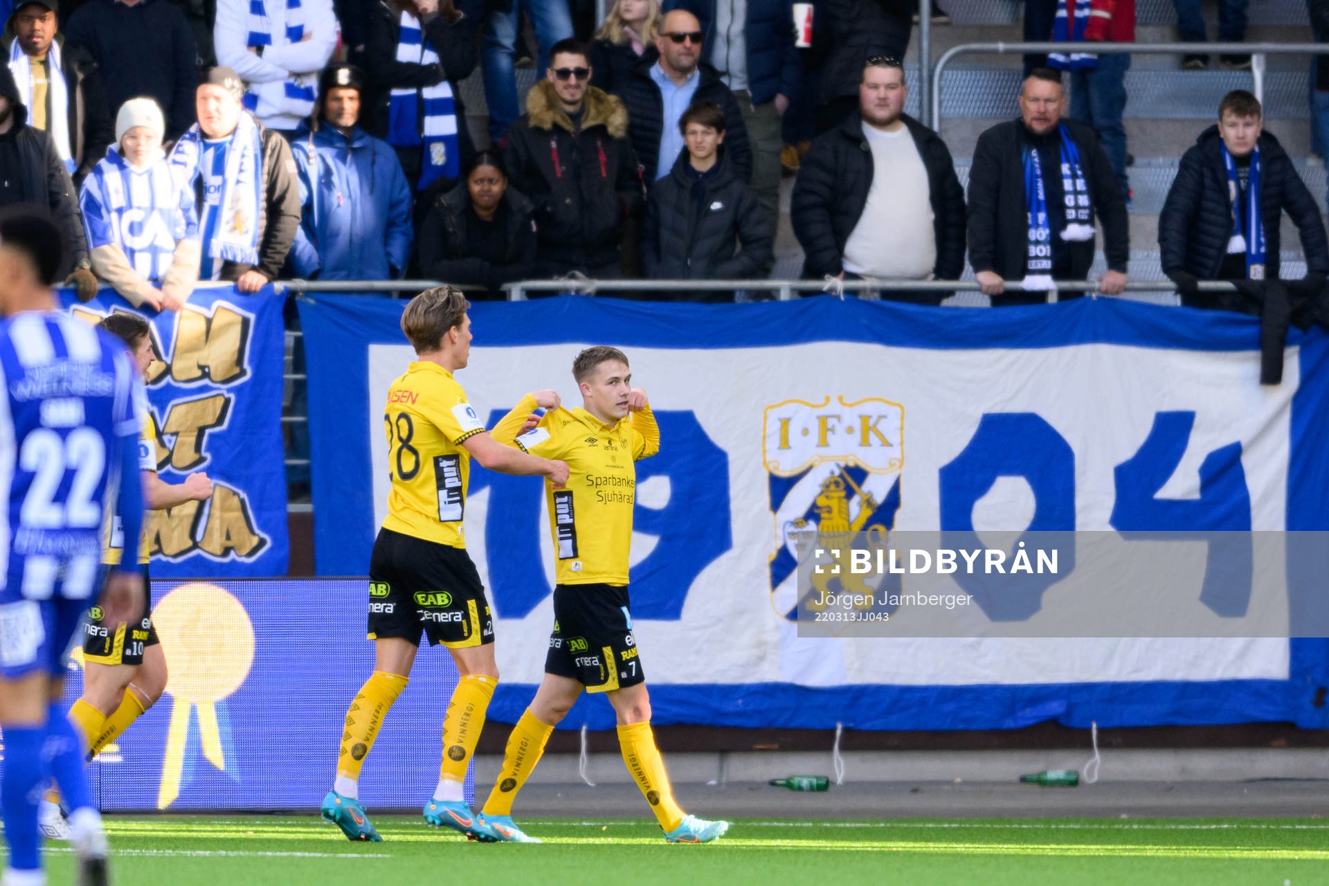 Elfsborgs Jacob Ondrejka jublar
