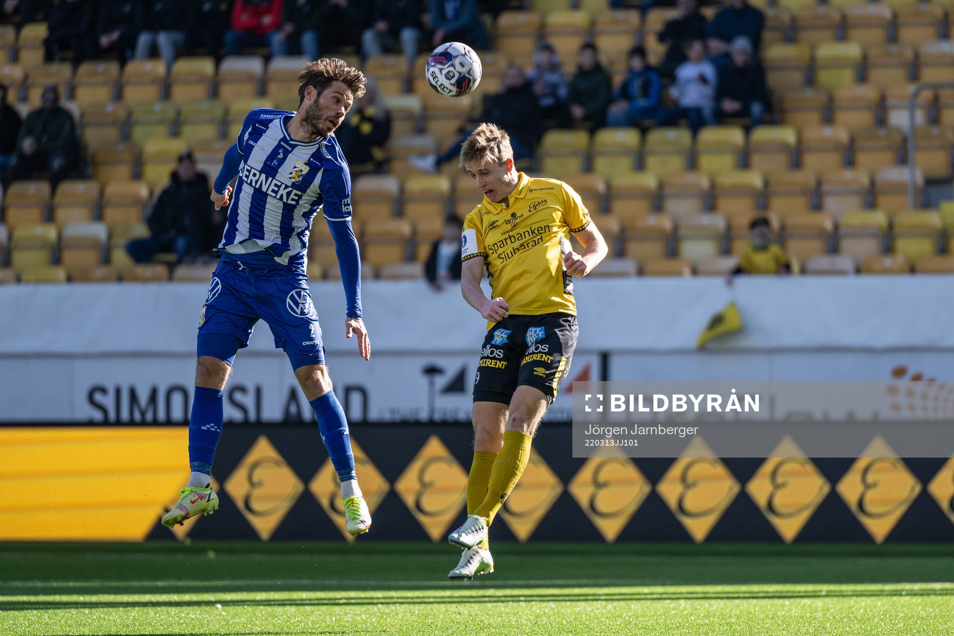 IFK Göteborgs Emil Salomonsson och Elfsborgs Jeppe