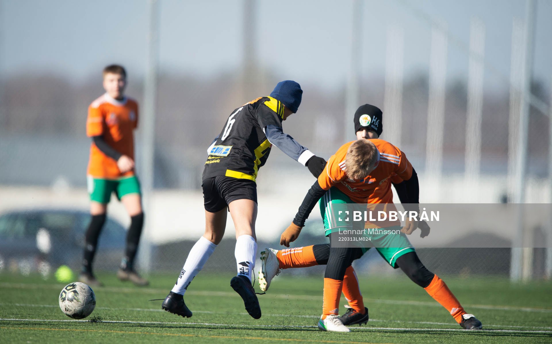 i matchen för U13 mellan IFK Hässleholm och Wä IF i