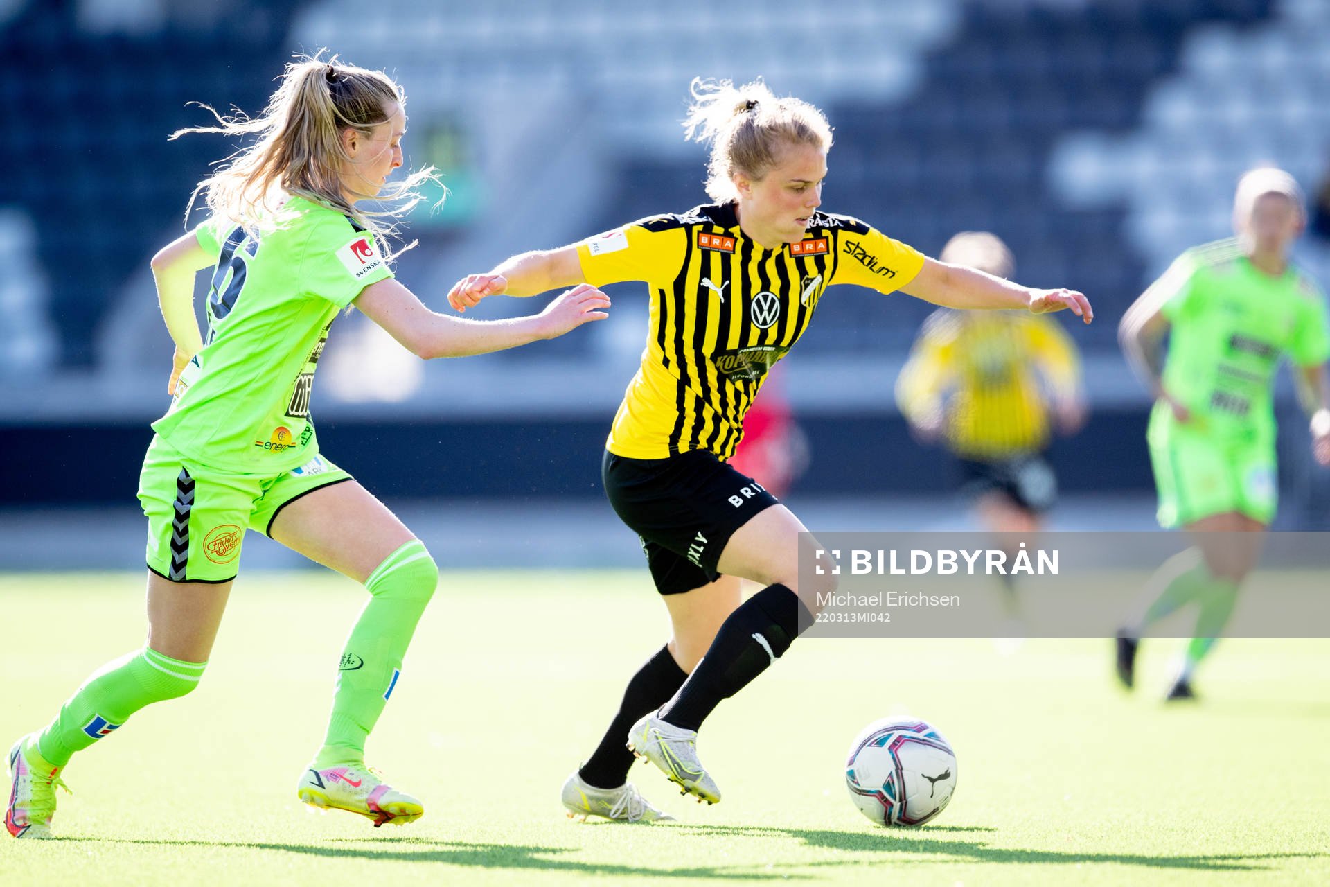 Kristianstads Gabrielle Carle och Häckens Agla Maria