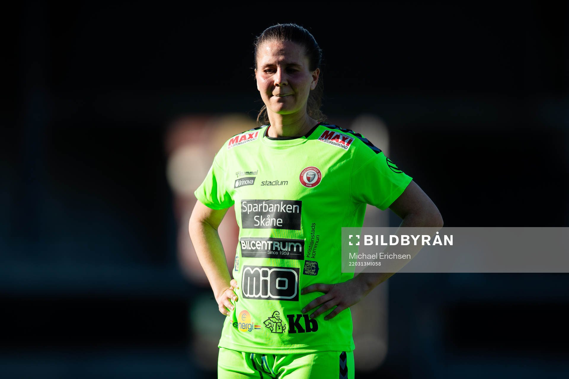 Kristianstads Josefin Harrysson deppar
