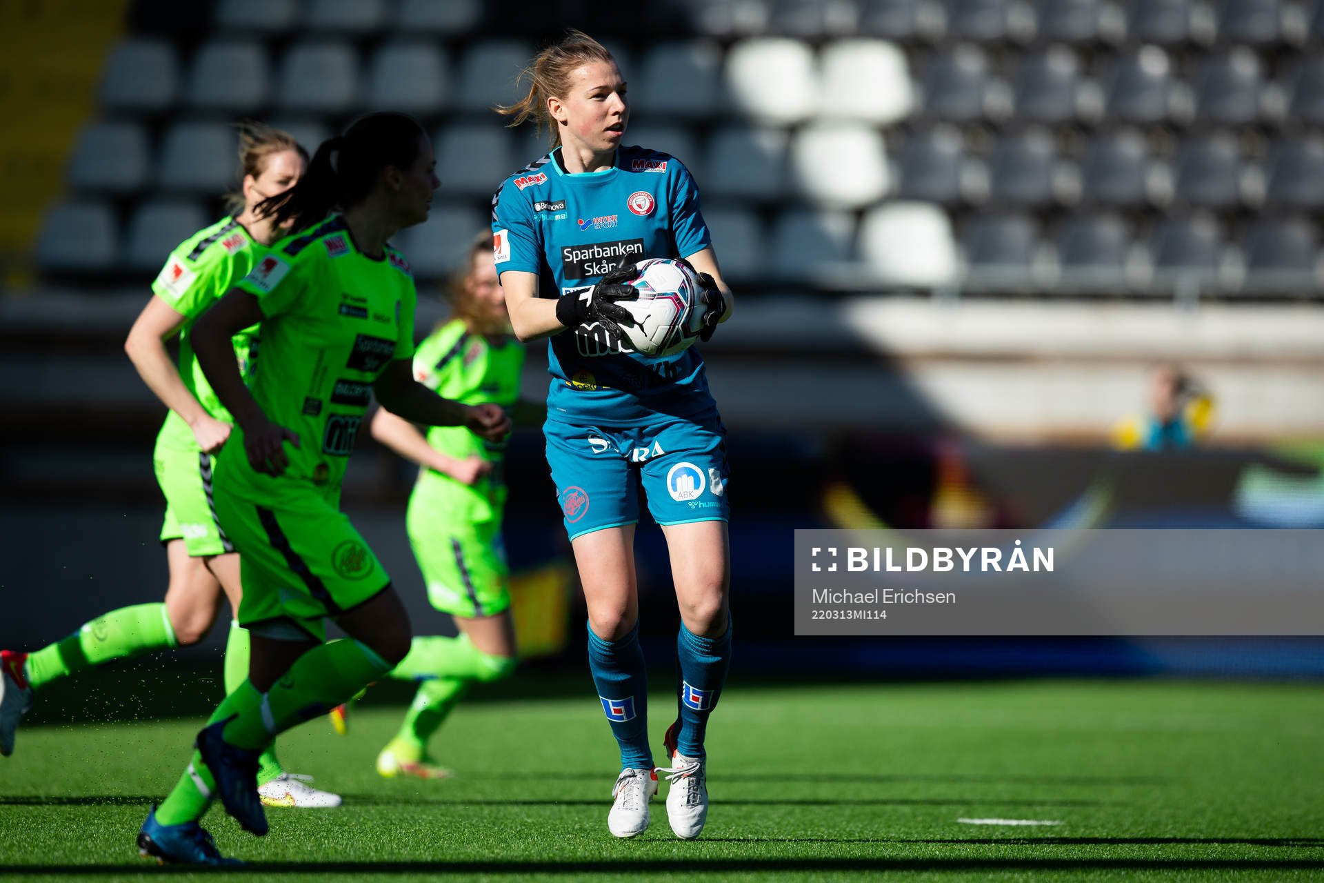 Kristianstads målvakt Melina Loeck
