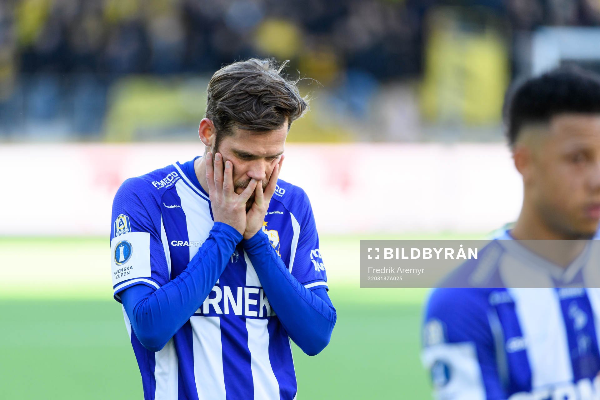 IFK Göteborgs Emil Salomonsson deppar