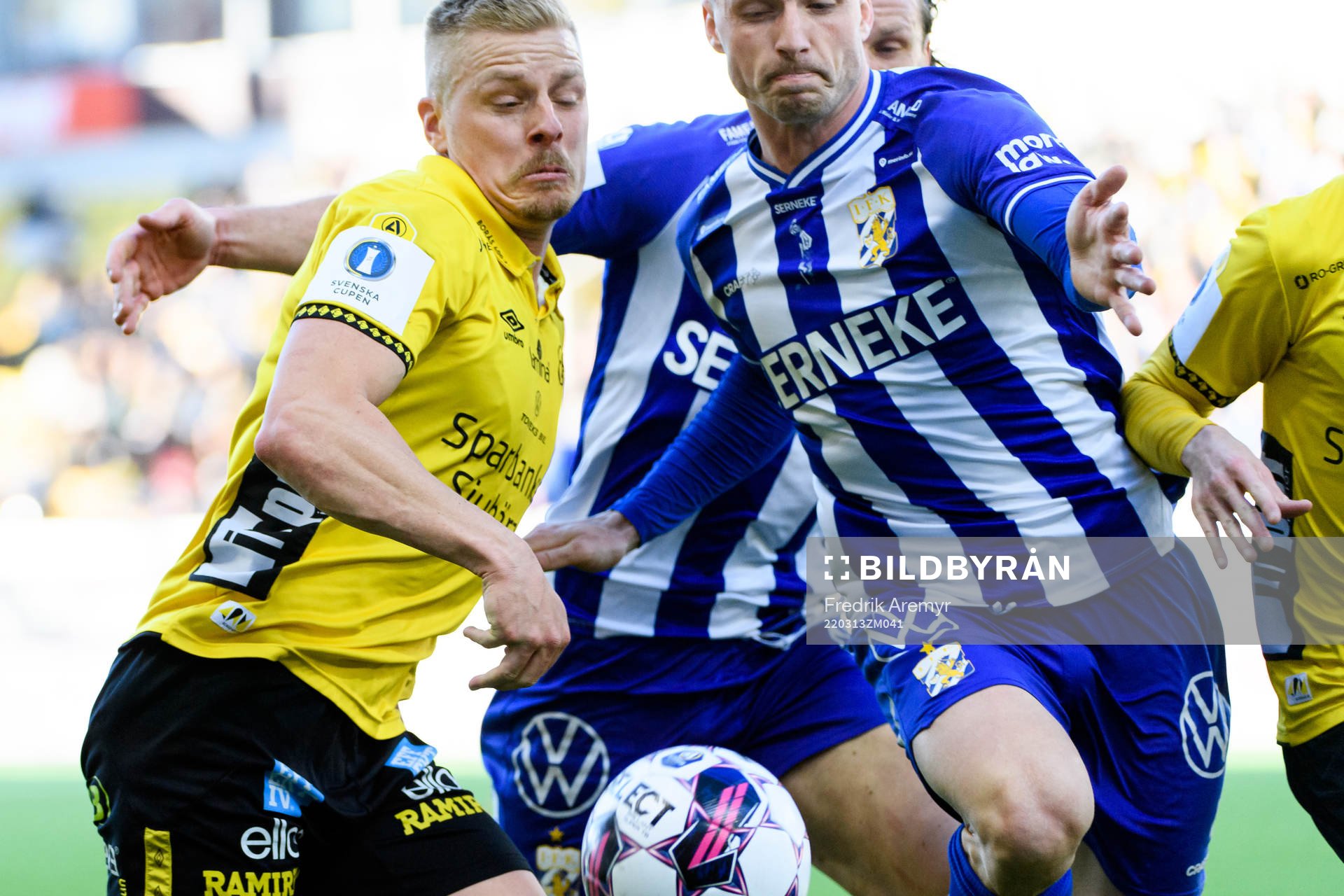 Elfsborgs Per Frick och IFK Göteborgs Calle Johansson