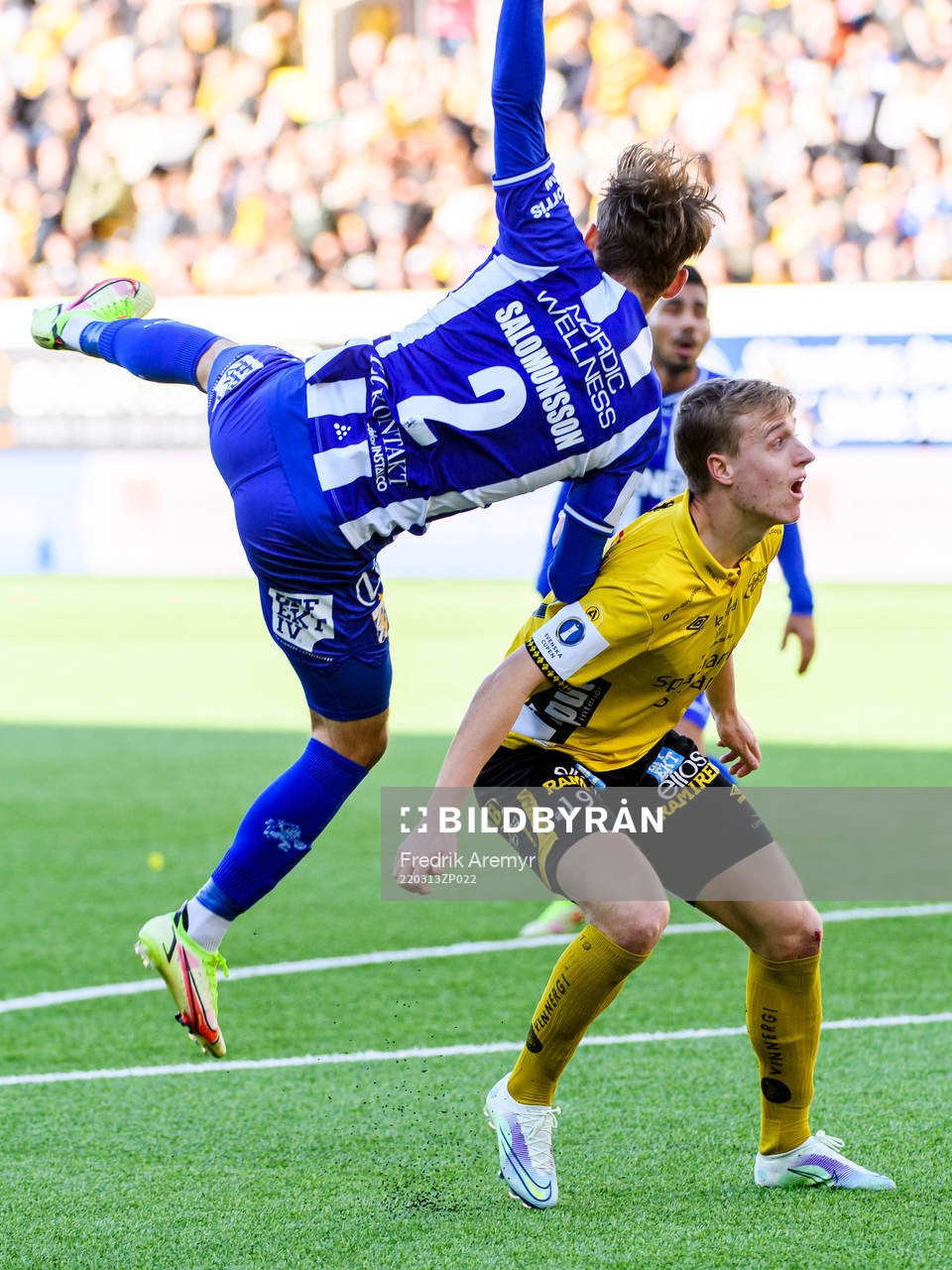 IFK Göteborgs Emil Salomonsson och Elfsborgs Jeppe