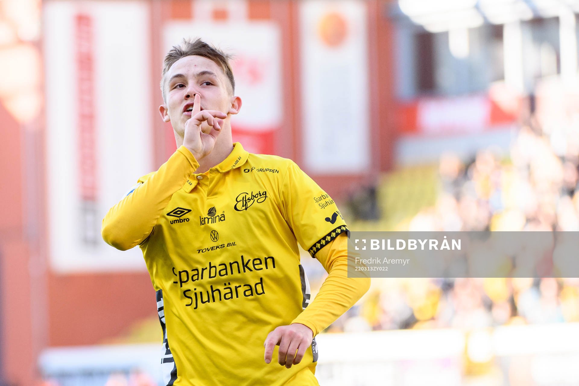 Elfsborgs Jacob Ondrejka jublar