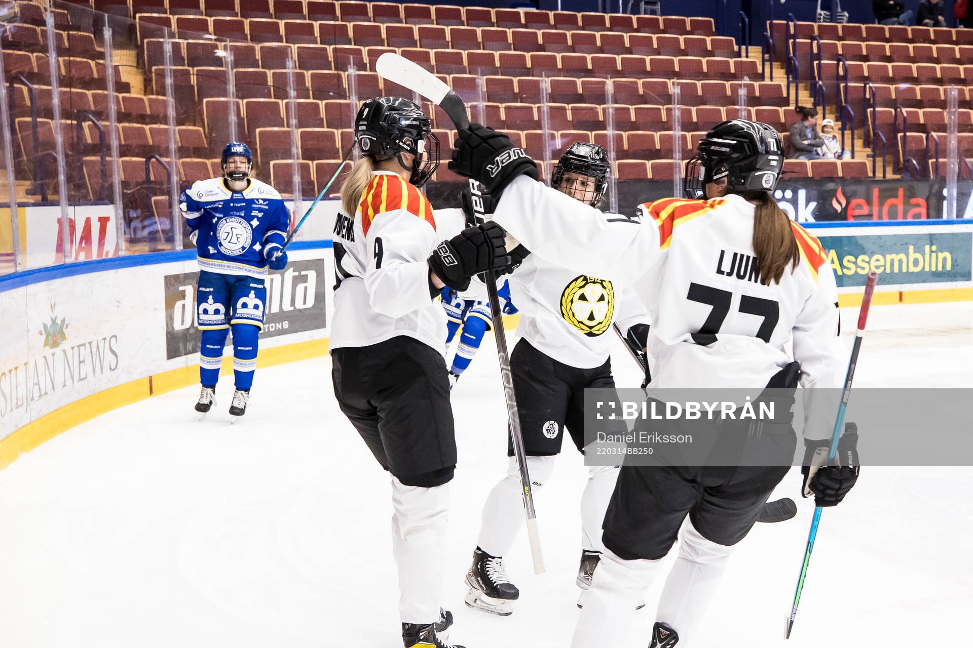 Brynäs Josefin Bouveng jubel