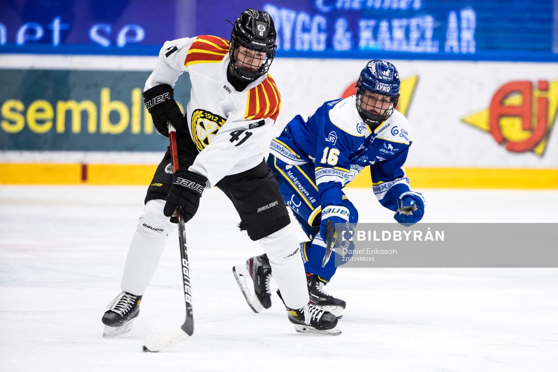 Brynäs Denisa Krizova och Leksands Jennifer Carlsson