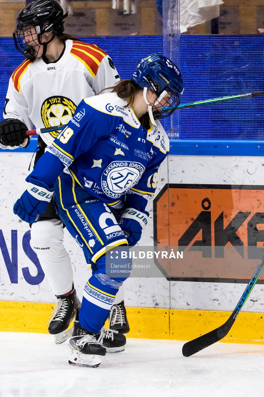 Brynäs Samantha Kolowratova och Leksands Malou Berggren